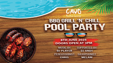 BBQ Grill & Chill Pool Party at Cavo Rooftop Bahrain