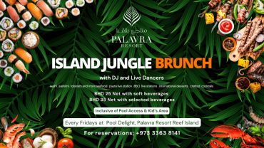 Friday Jungle Brunch at Palavra Resort