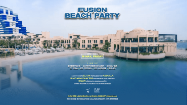 Fusion Beach Party at Novotel Bahrain Al Dana Resort in Manama