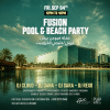 Fusion Beach & Pool Party в The Art Hotel & Resort Amwaj Islands