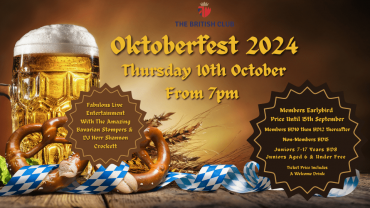 Oktoberfest at The British Club in Manama