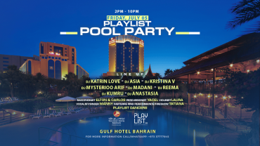 Playlist Pool Party at Gulf Hotel Bahrain