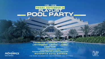 Playlist Pool Party at Mövenpick Hotel