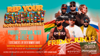 Rep Your Country - Novotel Beach Party