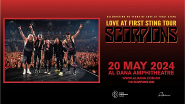 Scorpions live at Al Dana Amphitheatre, Bahrain